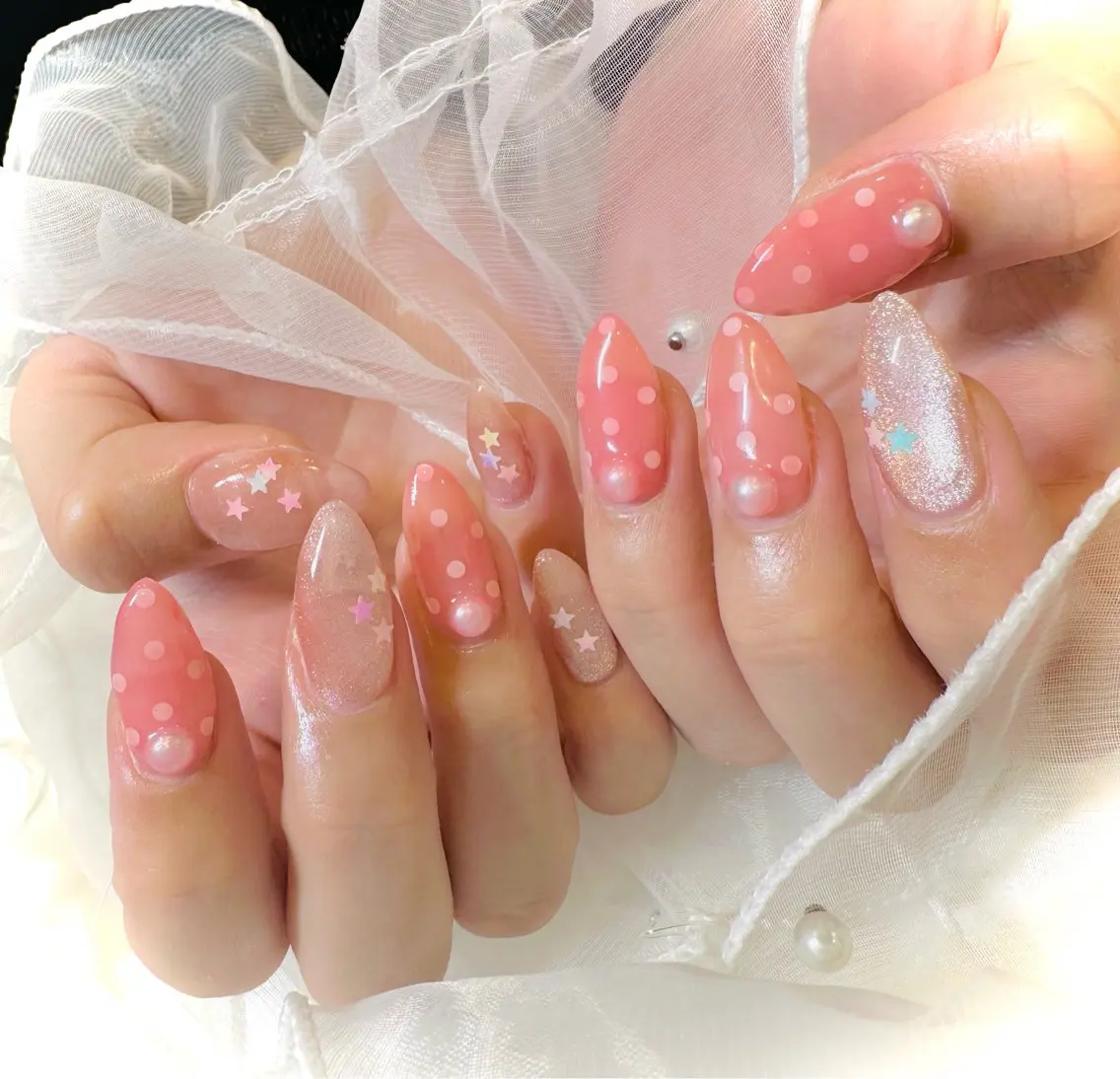 ネイル ハンドネイル 田端 笑理菜のネイルデザイン
