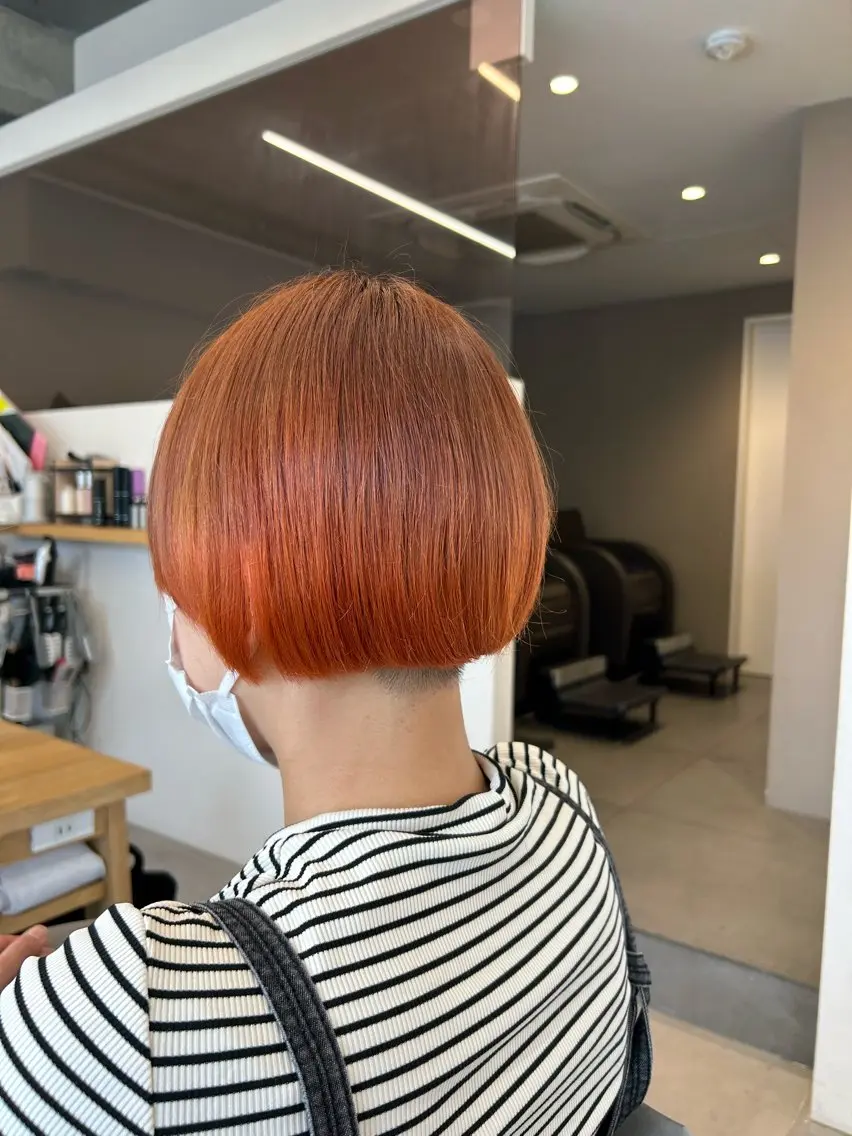 ショート カット ヘアカラー Ore／Himeka 🌷レディースのヘアスタイル