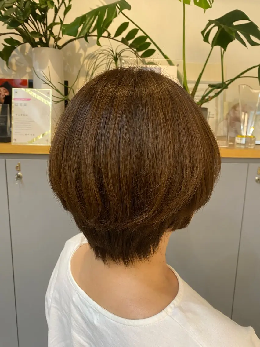 カラー ヘアカラー 竹内 麻帆のヘアスタイル