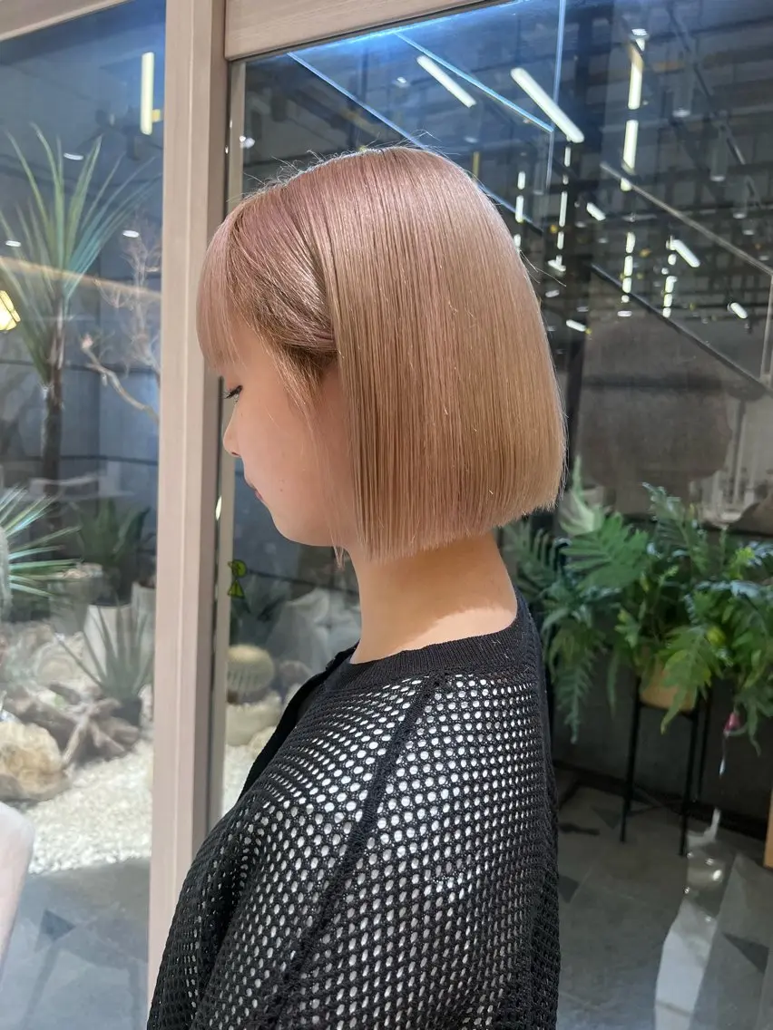 ショート ボブ 酸性ストレート人気 No,1/カスミ🩰のヘアスタイル
