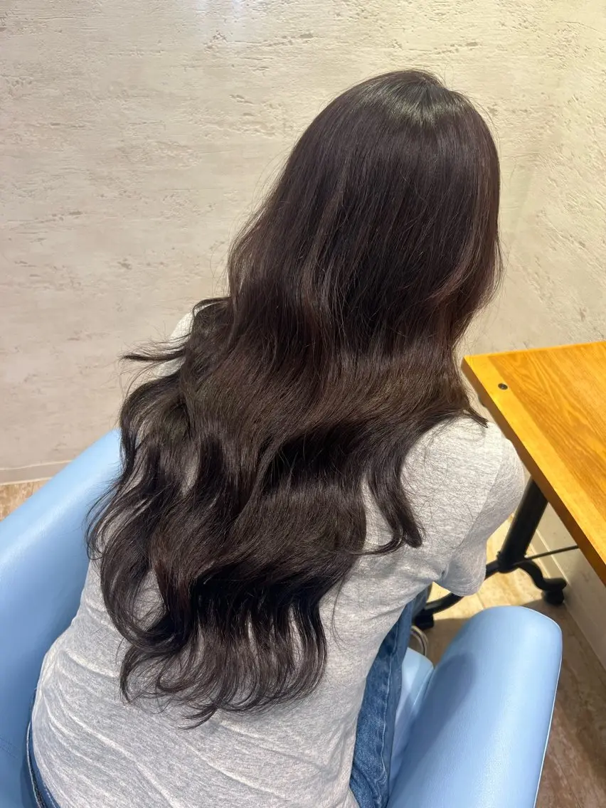 ロング 田中 千尋のヘアスタイル