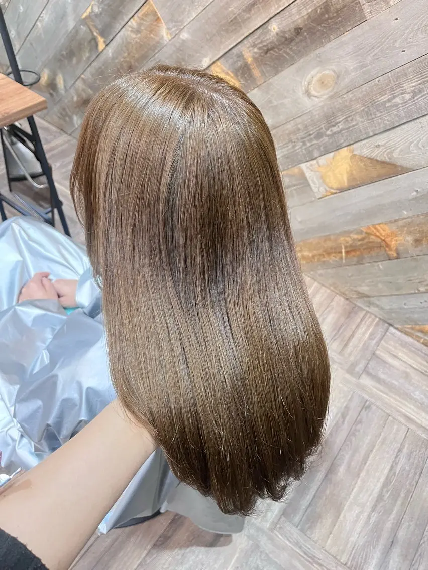 ロング カラー ブラウンカラー ラフィス yumeのヘアスタイル