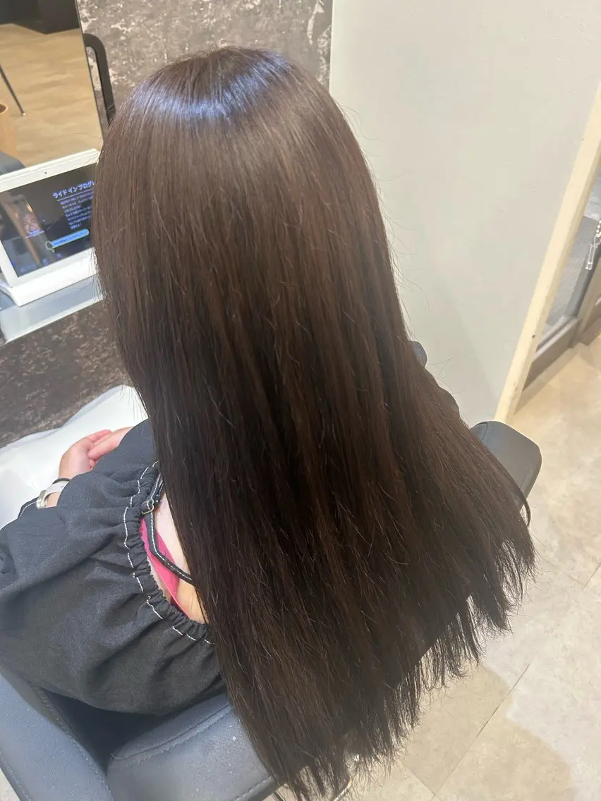 セミロング ヘアカラー Agu/ㅤ⠀ ななみんのヘアスタイル