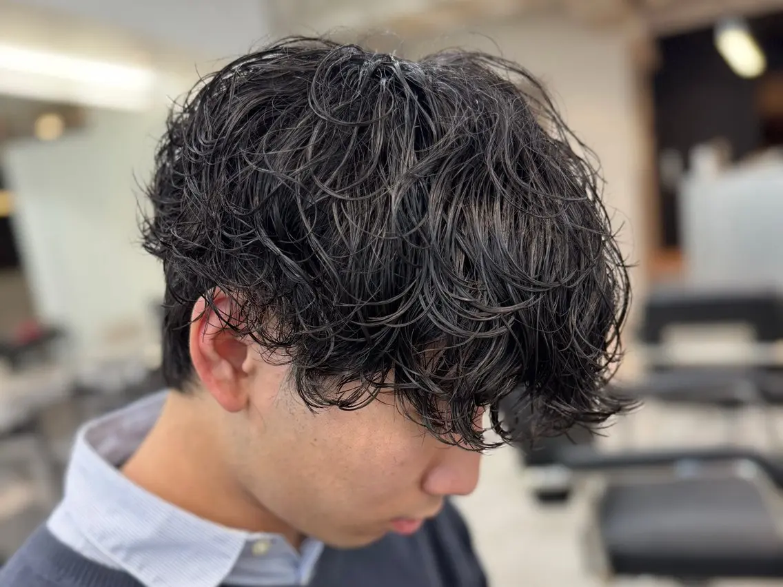 【4回目からの方はこちら】メンズカット＋シャドウパーマの写真