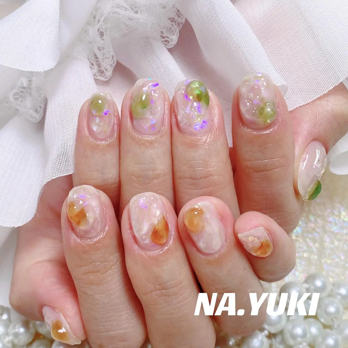 ネイル ハンドネイル ハンドケア ナユキNA.YUKI 池袋店のネイルデザイン