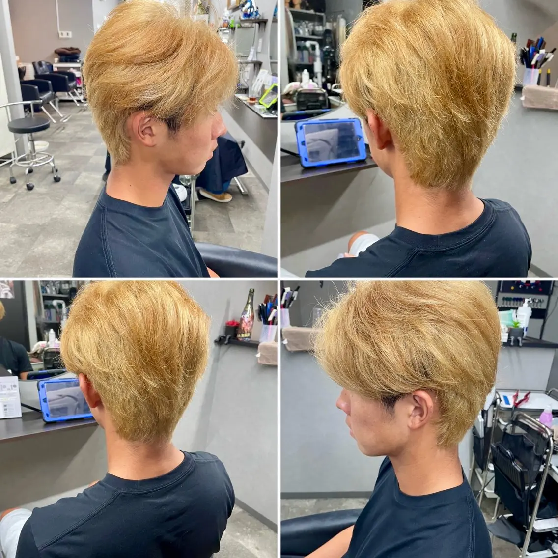 メンズ 🌹ミラクル美容師 🌹ブリーチくっぽのヘアスタイル