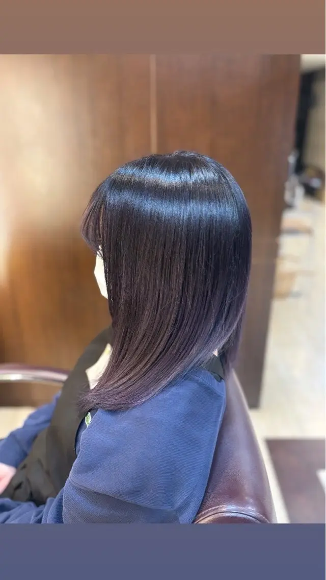 ✄﻿ミディアムレイヤーカット(鎖骨辺り)✨️の写真