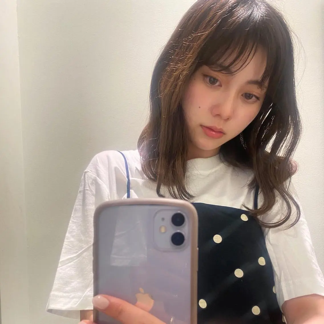 ミディアム カット ヘアカラー トリートメント ヘッドスパ 6月予約解放しまし たイルミナ公認荒井のヘアスタイル