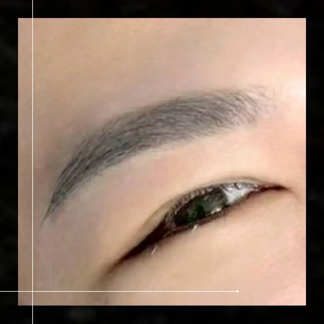 ☘️8/8限定☘️メンズアイブロウWAX+間引き✨清潔感UP◎リピーター様+500円の写真
