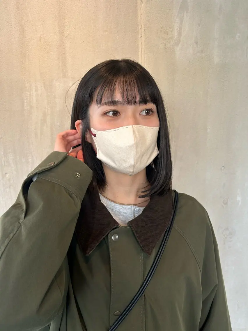 ミディアム カット ヘアカラー tote. 成瀬晃のヘアスタイル