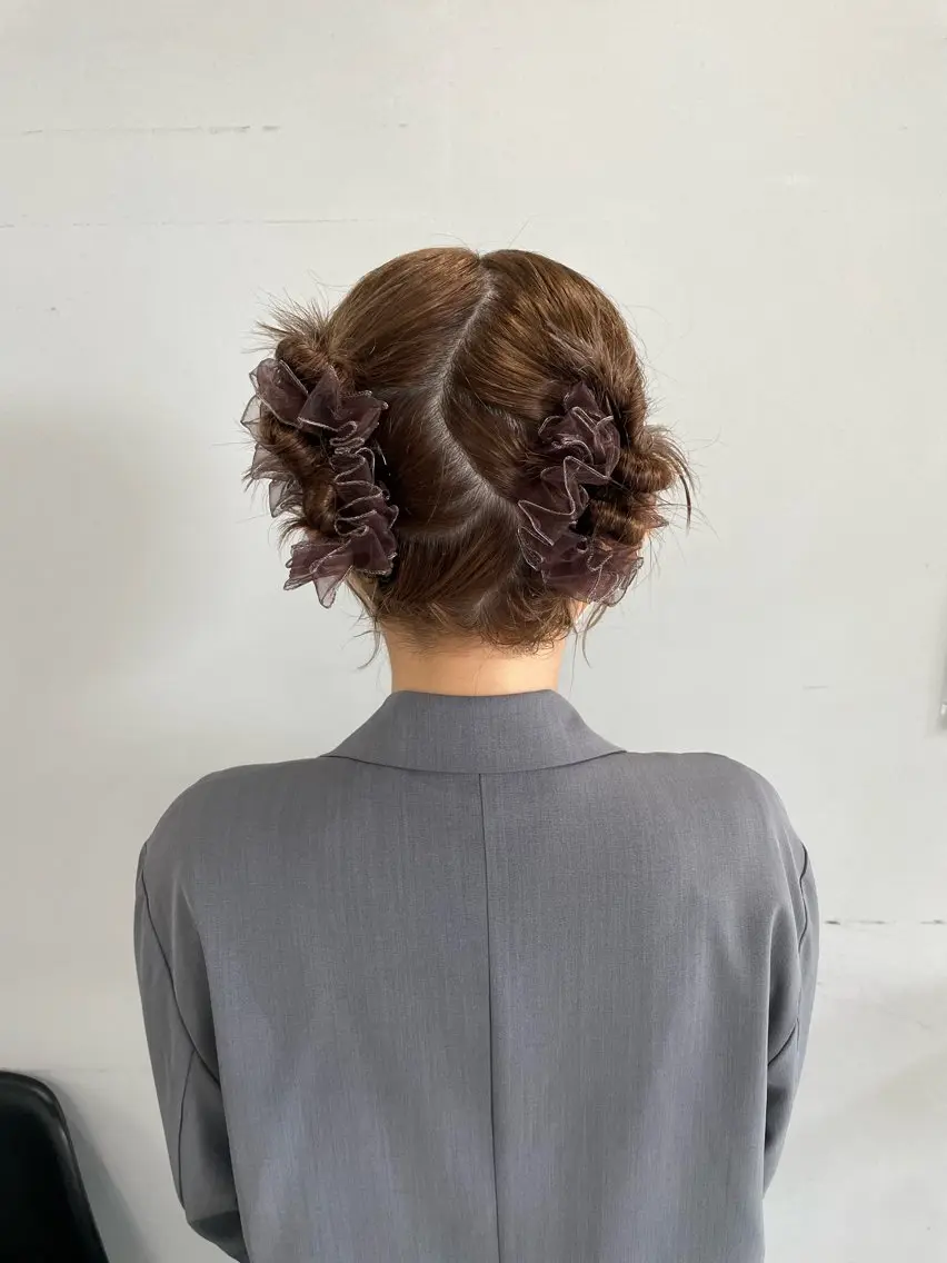 ヘアアレンジ メンズモテパーマ💙 fuwaのヘアスタイル