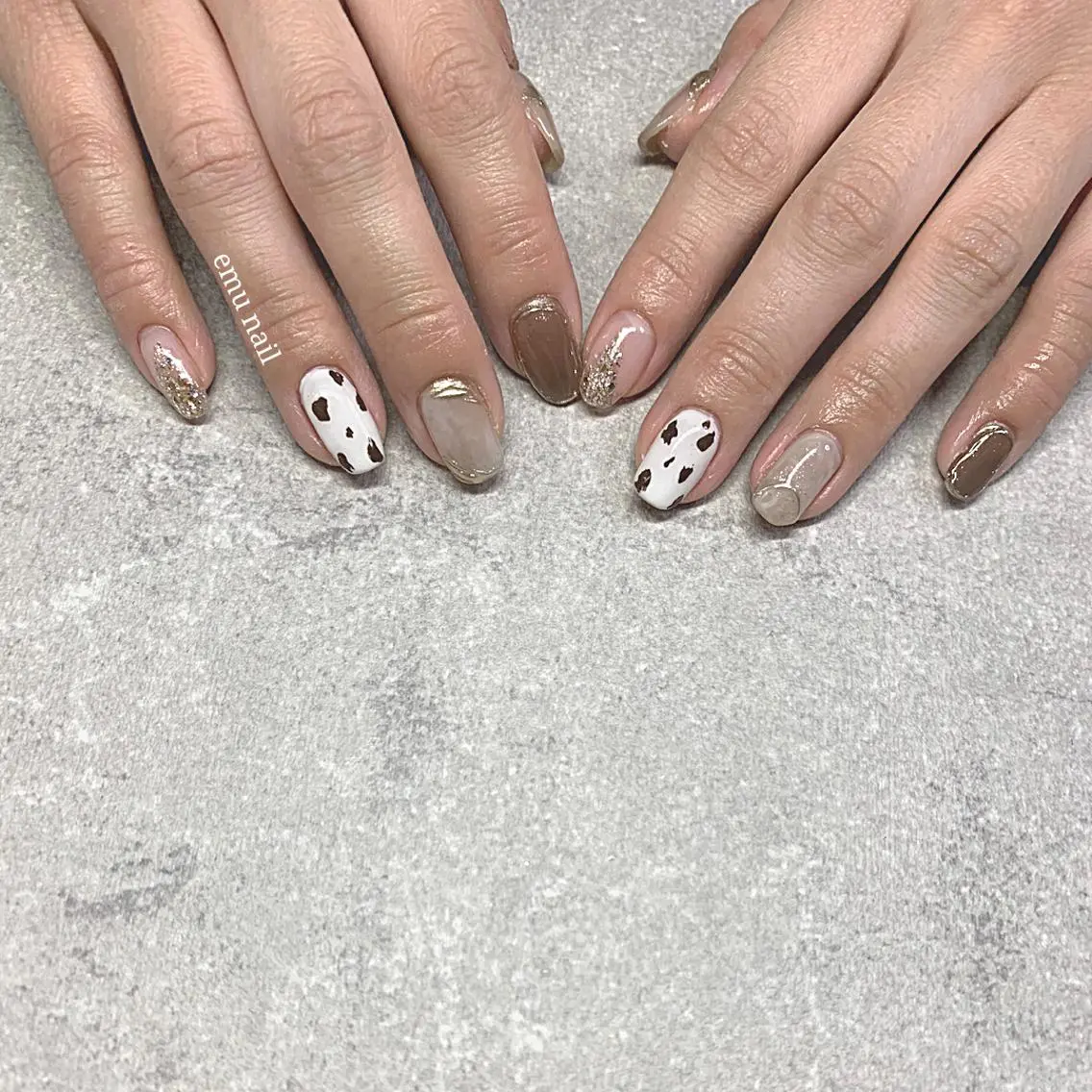 ネイル 持ち込み emu nailのネイルデザイン