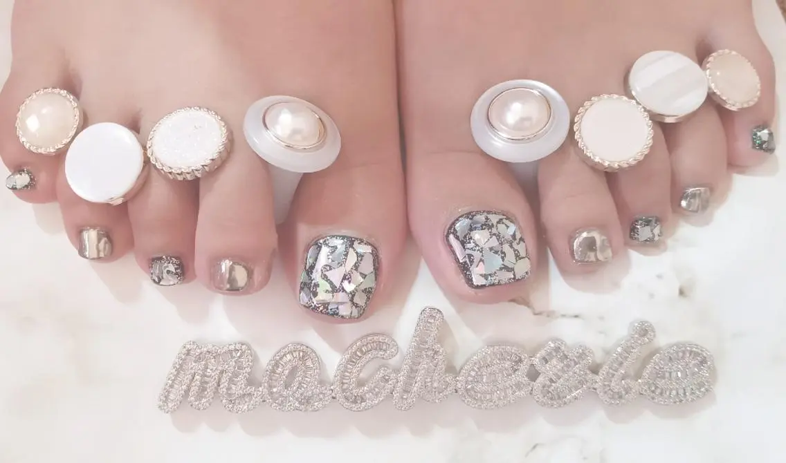 ネイル フットネイル フットネイル Nail Salon macherieのネイルデザイン