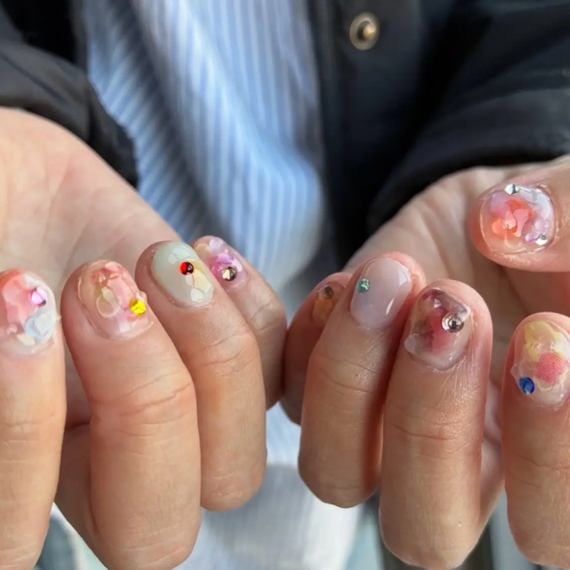 ネイル ネイルチップ ハンドネイル JESSIE RIKOのネイルデザイン