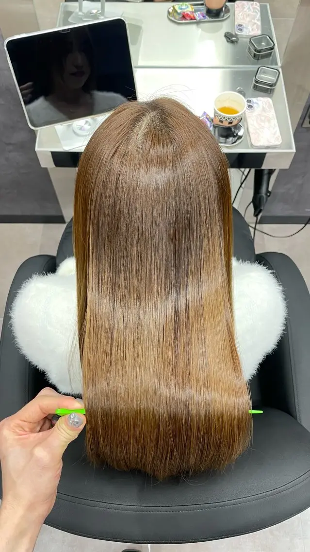 ロング カット ヘアカラー トリートメント CYNTHIADUE 店長｜ IRISUのヘアスタイル