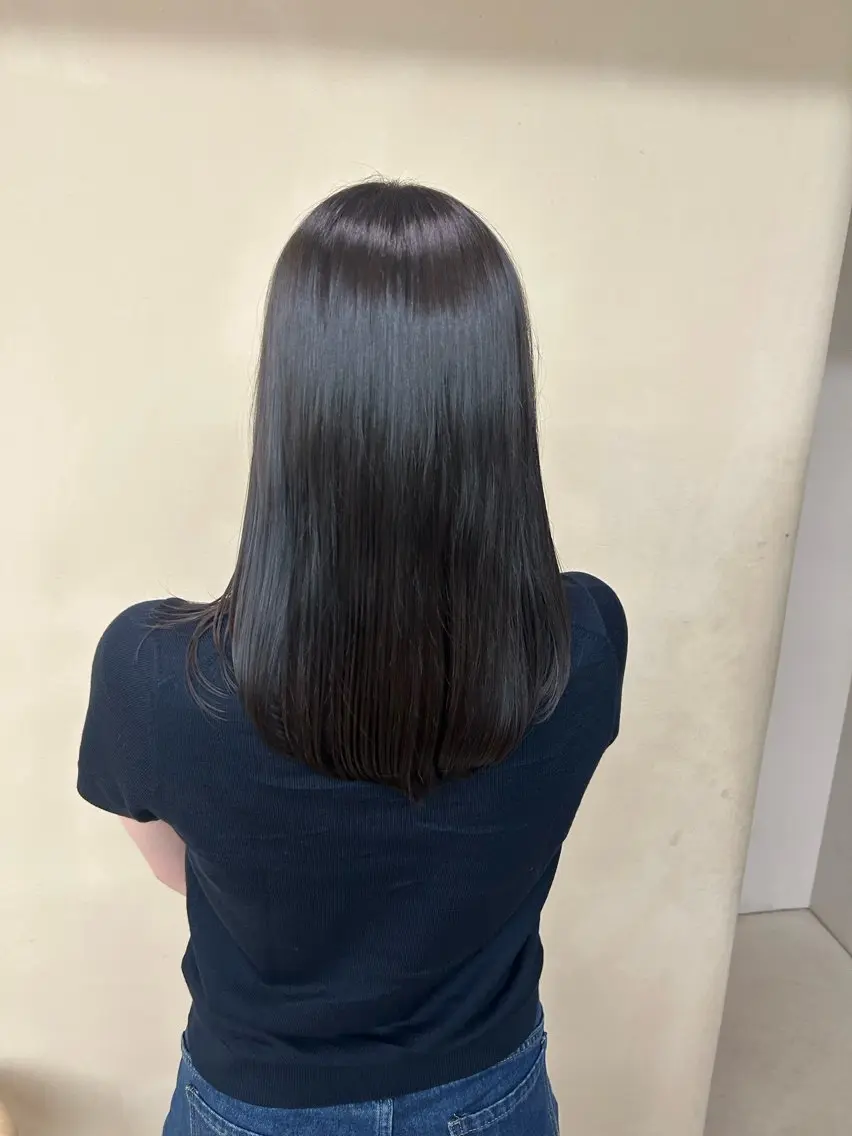 縮毛矯正 はるな 🎀*॰ॱのヘアスタイル