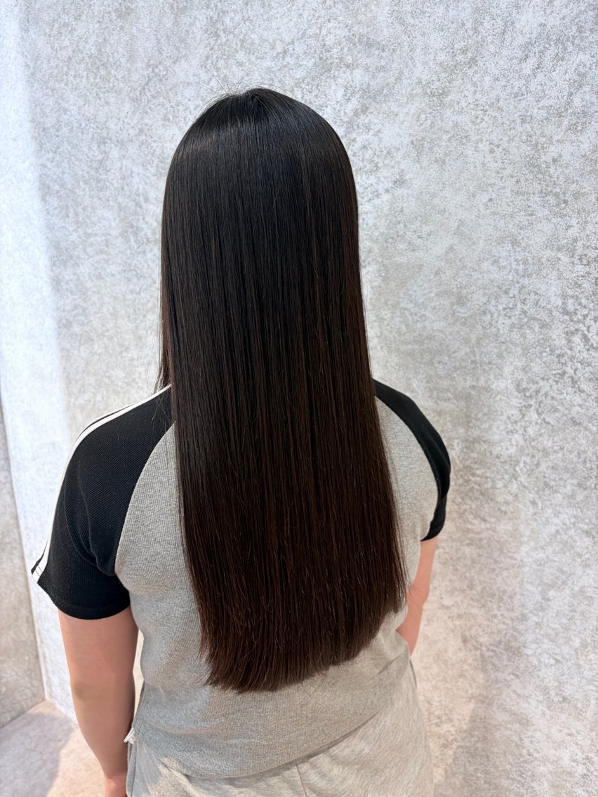 ロング カット 縮毛矯正 トリートメント Honami💫 縮毛矯正/レイヤーのヘアスタイル