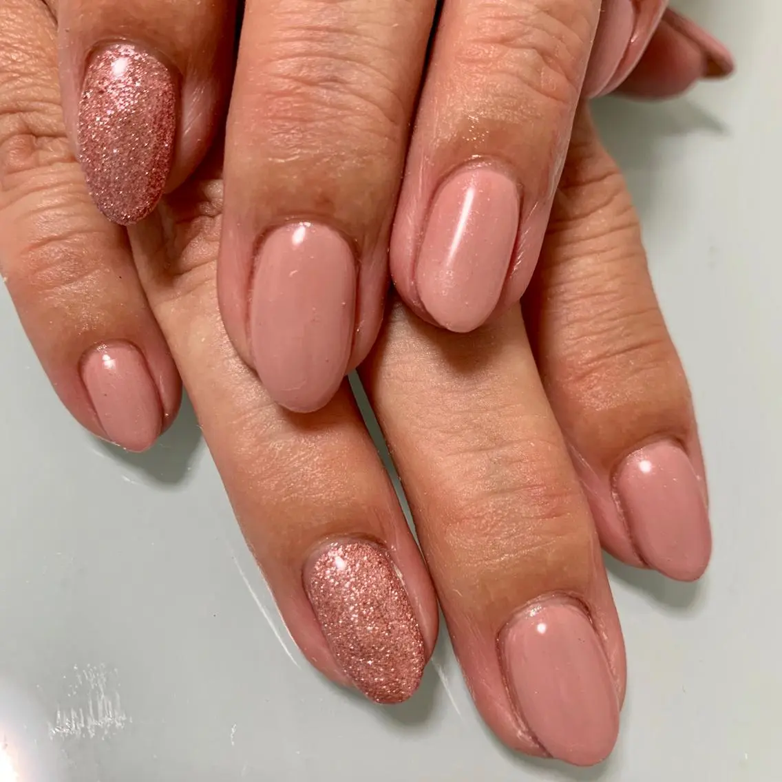 ネイル シンプルネイル ハンドネイル 🌙🫧CHARME (RUKA)🦋🫧のネイルデザイン