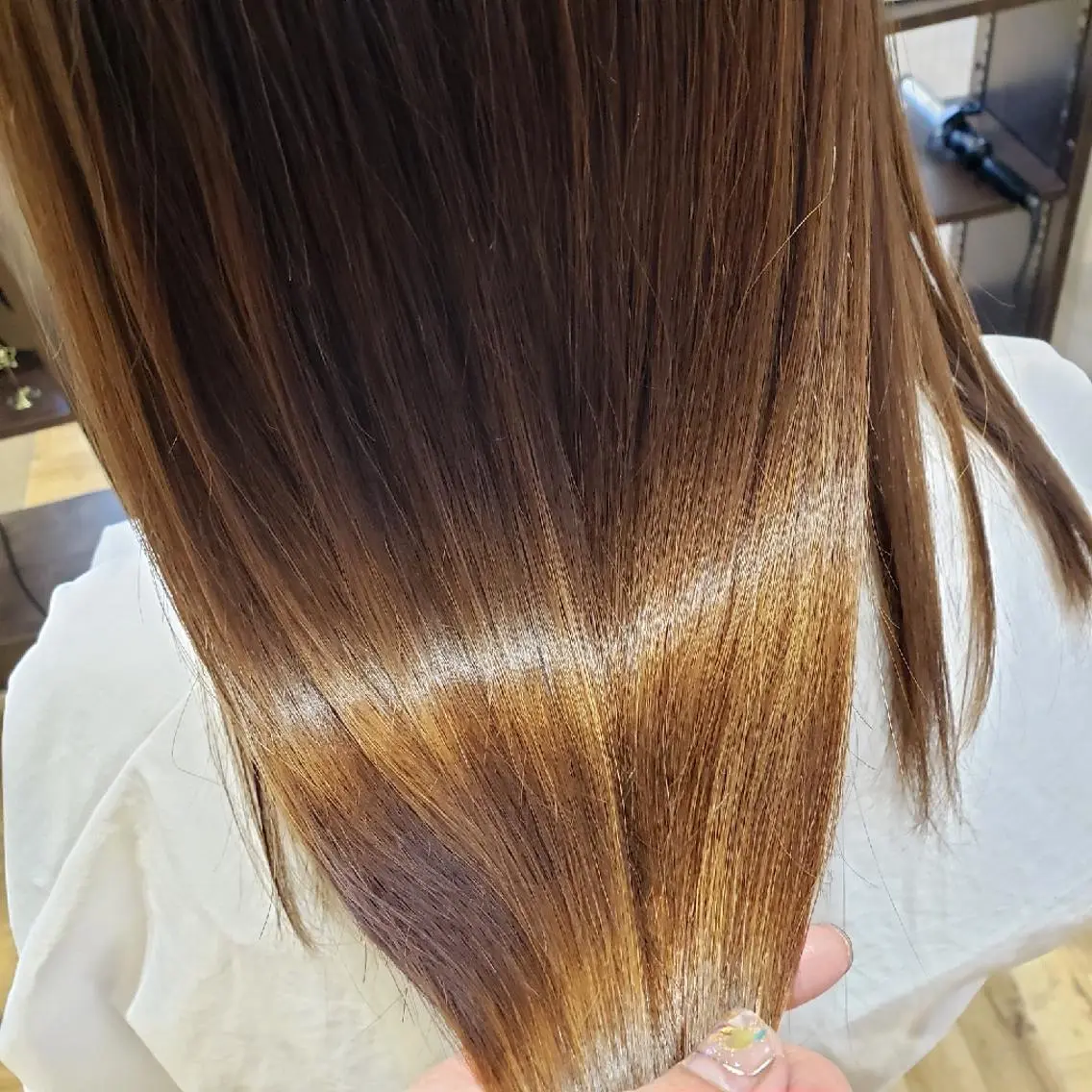 ロング トリートメント nao 艶カラー・髪質改善のヘアスタイル