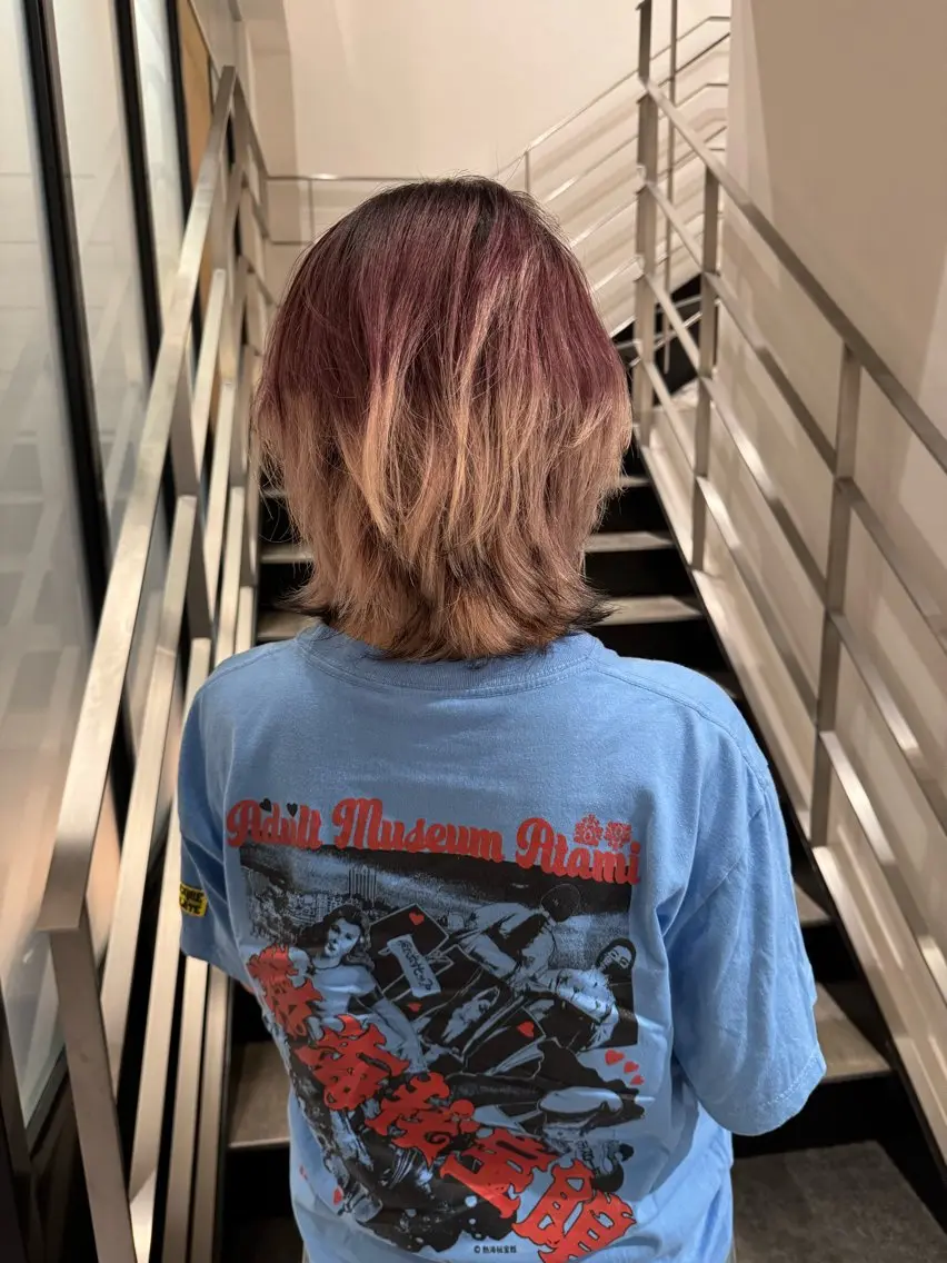 ミディアム カット ヘアカラー トリートメント miu (ミユ)のヘアスタイル