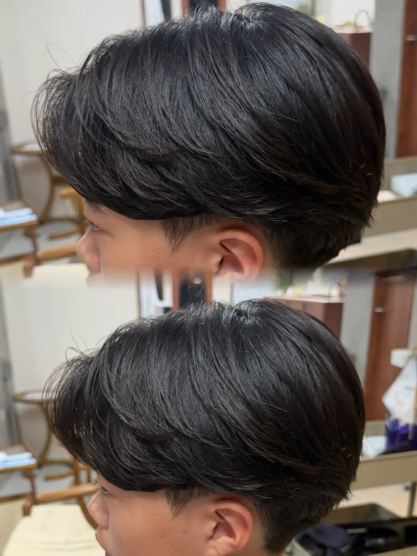 メンズ 縮毛矯正モデル募集中 SORAのヘアスタイル