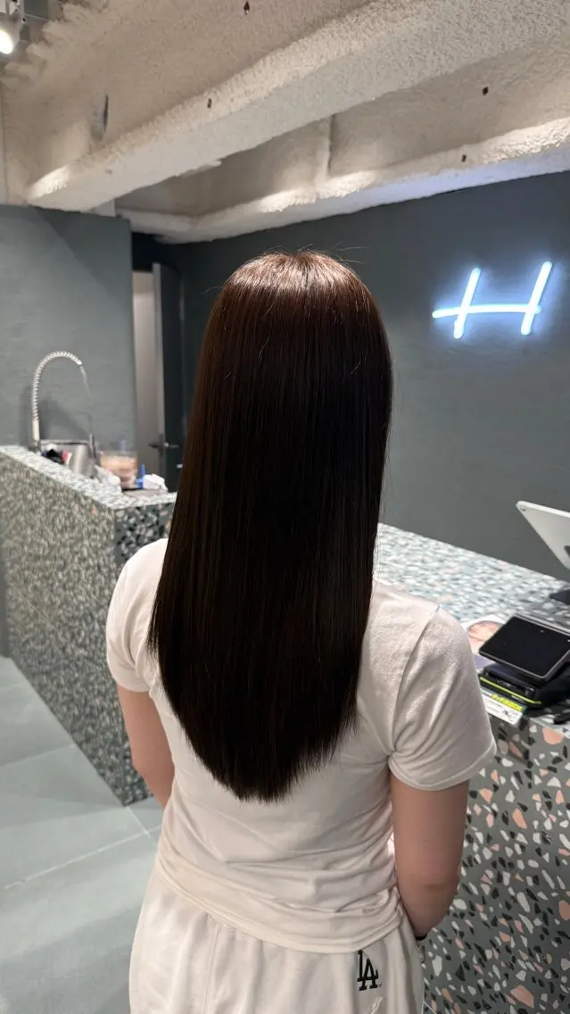 ロング カラー せな モデル様募集中のヘアスタイル