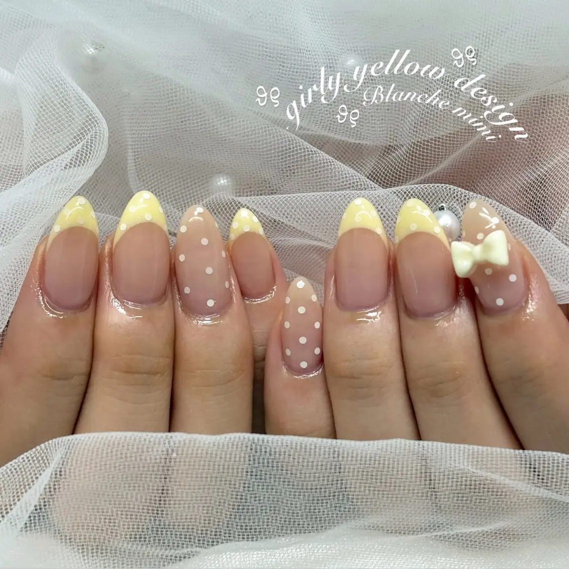 ネイル ハンドネイル Blanche mimi.u_aのネイルデザイン