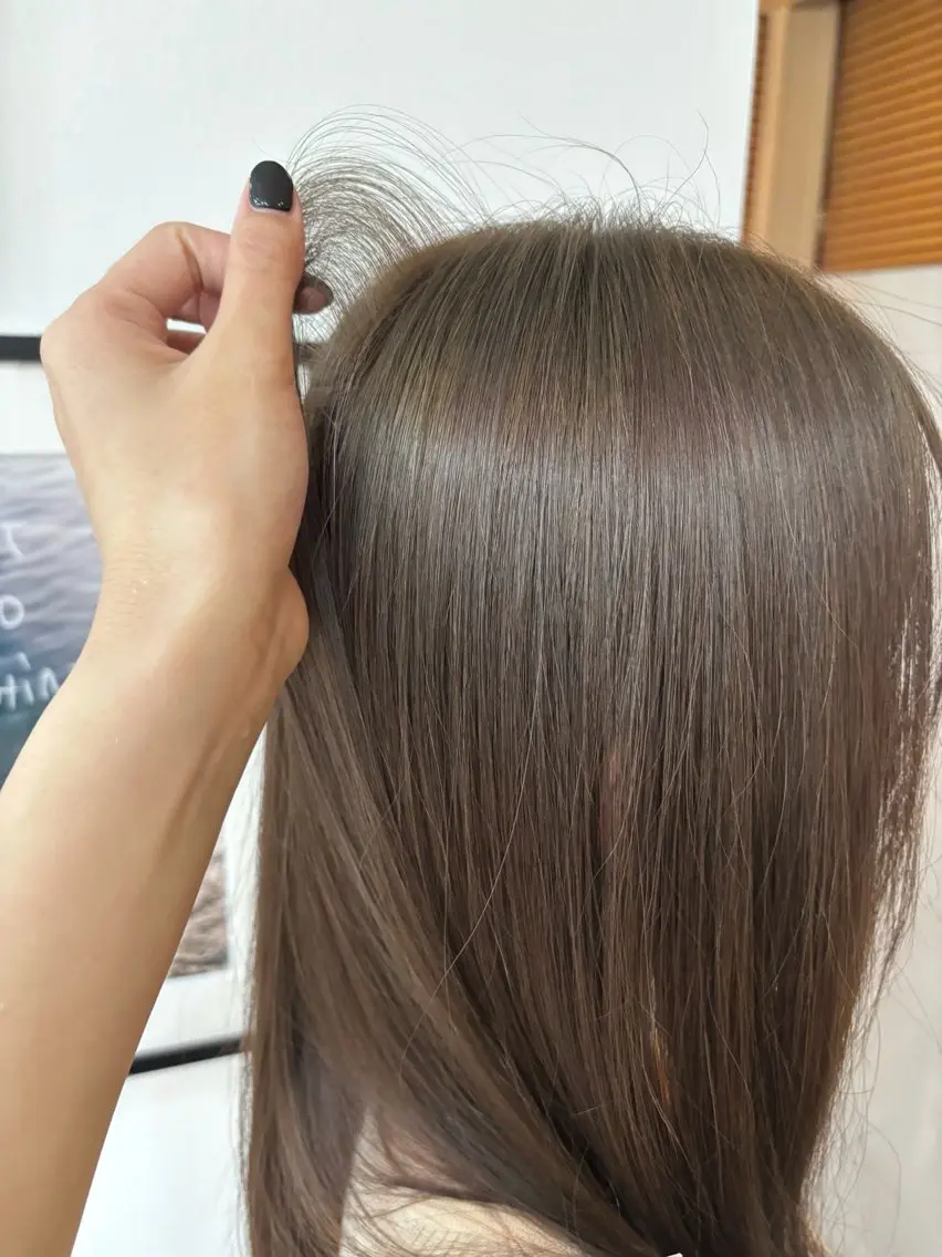 カラー 透明感カラー yukie/ ブリーチカラーのヘアスタイル