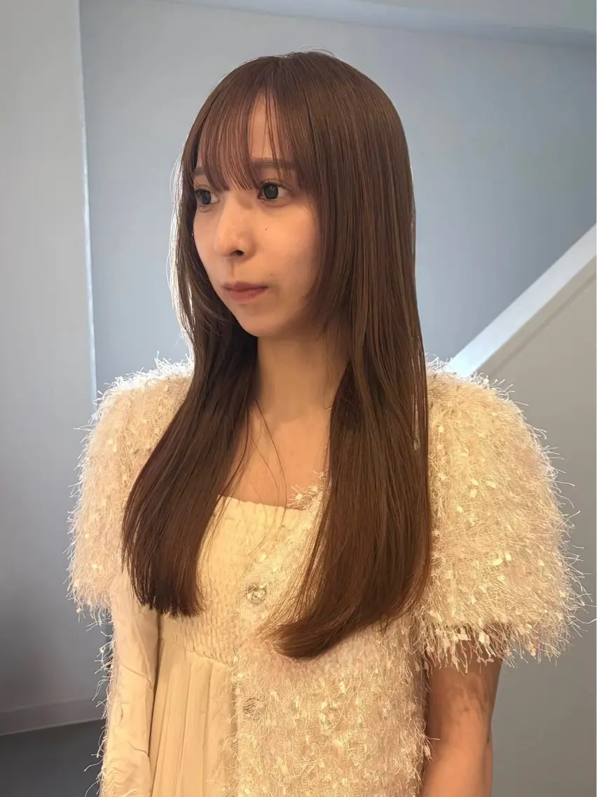 カラー カットモデル 募集中🎀小野百葉のヘアスタイル