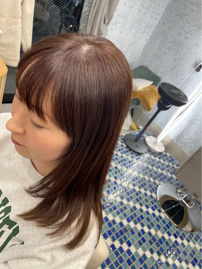 リタッチカラーの写真