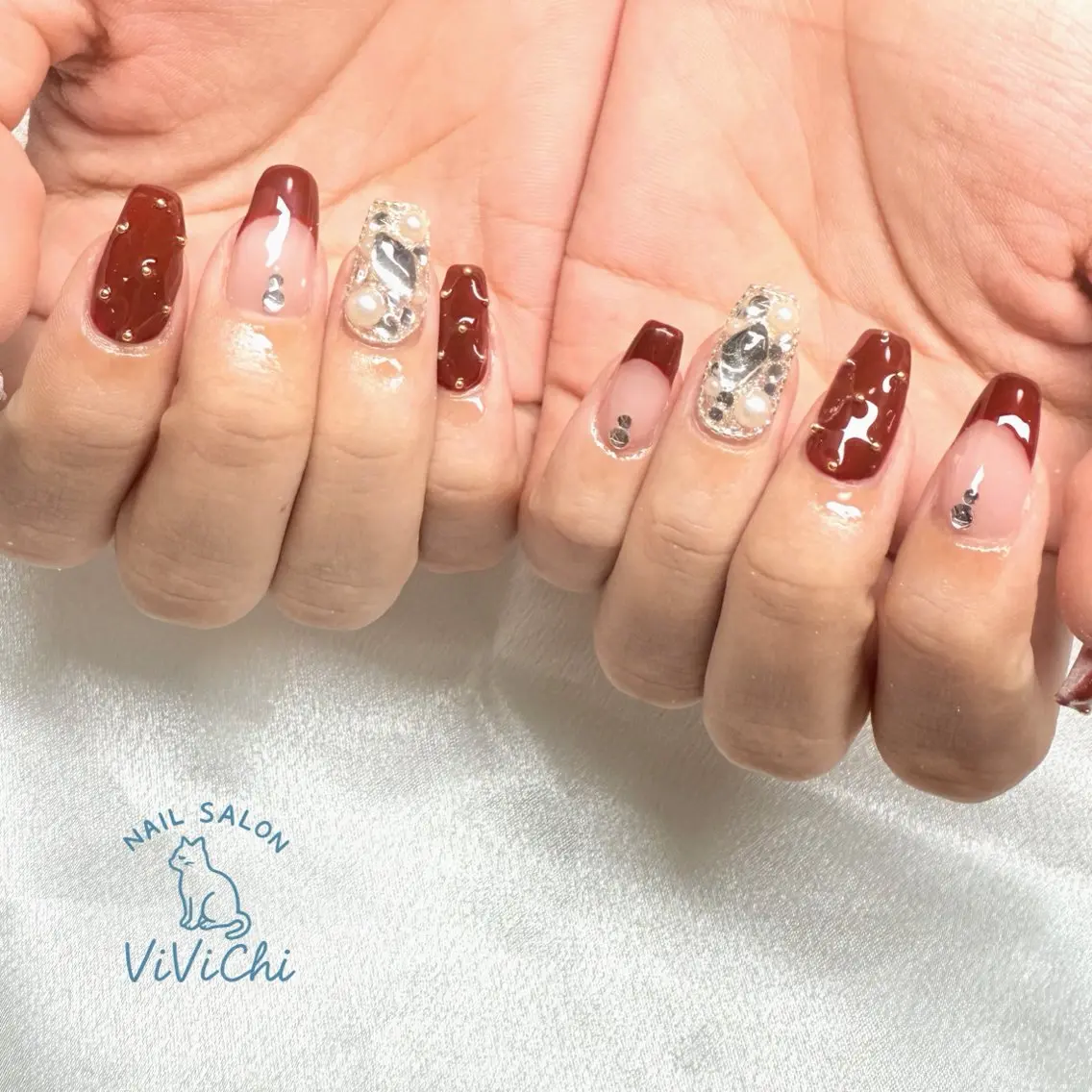 ネイル ハンドネイル ViViChi 梨帆のネイルデザイン