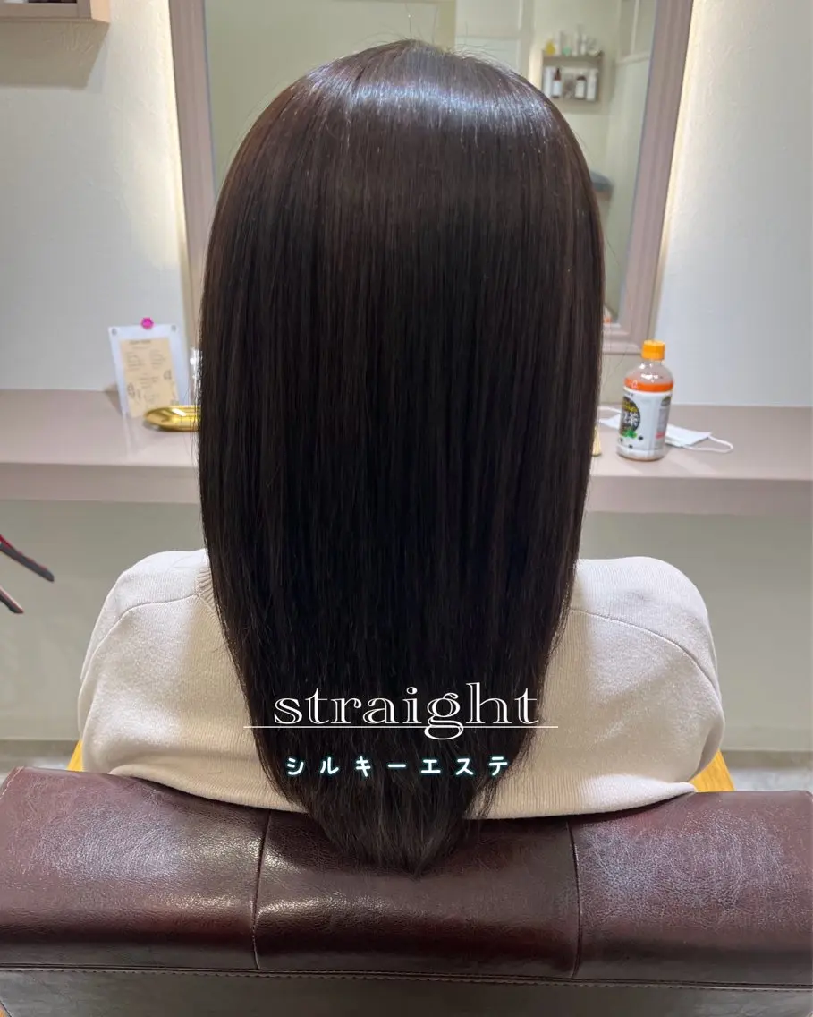 【当日限定価格‼︎♡】✨艶度no.1✨ダメージレスな縮毛矯正🪿保湿もバッチリ👌💕の写真