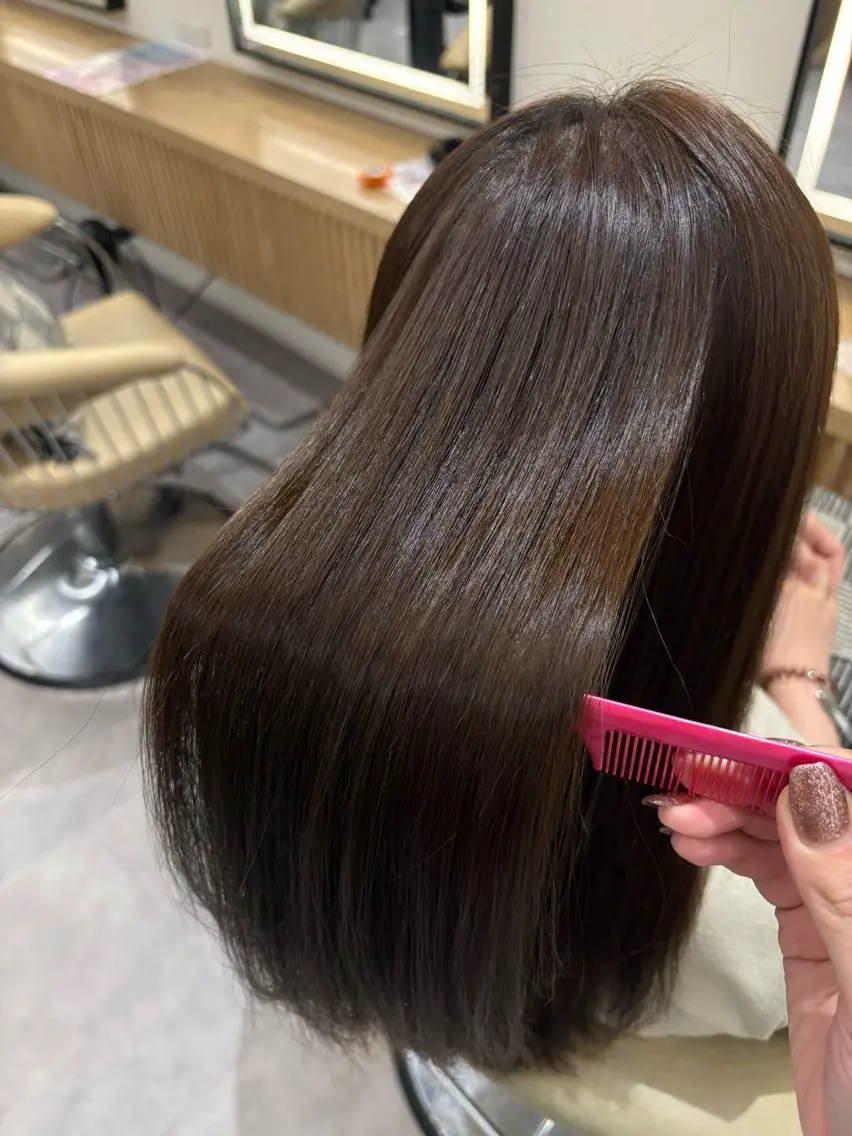 カラー YUI  透明感🌱 艶カラー🌿‬浦和のヘアスタイル