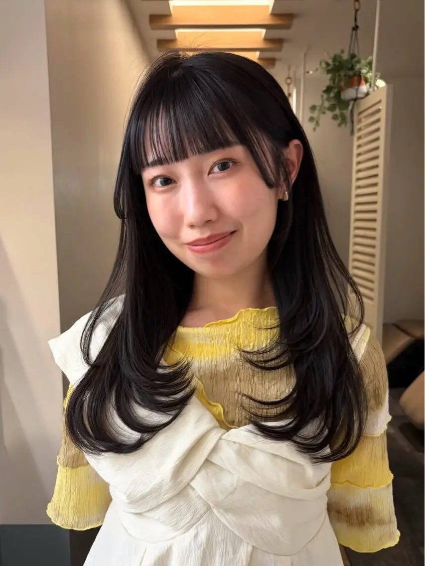 ロング るな/暖色、 ベージュカラー🎀のヘアスタイル
