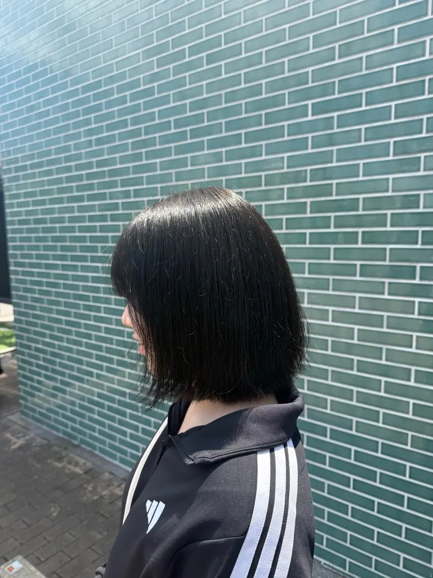 カラー グレージュ オリーブグレージュ オリーブグレー オレンジ 岩永 向日葵のヘアスタイル