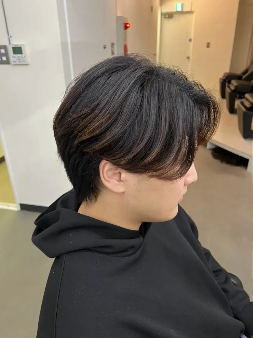 ショート 🔥無料メンズカット メンズパーマ／はるとのヘアスタイル