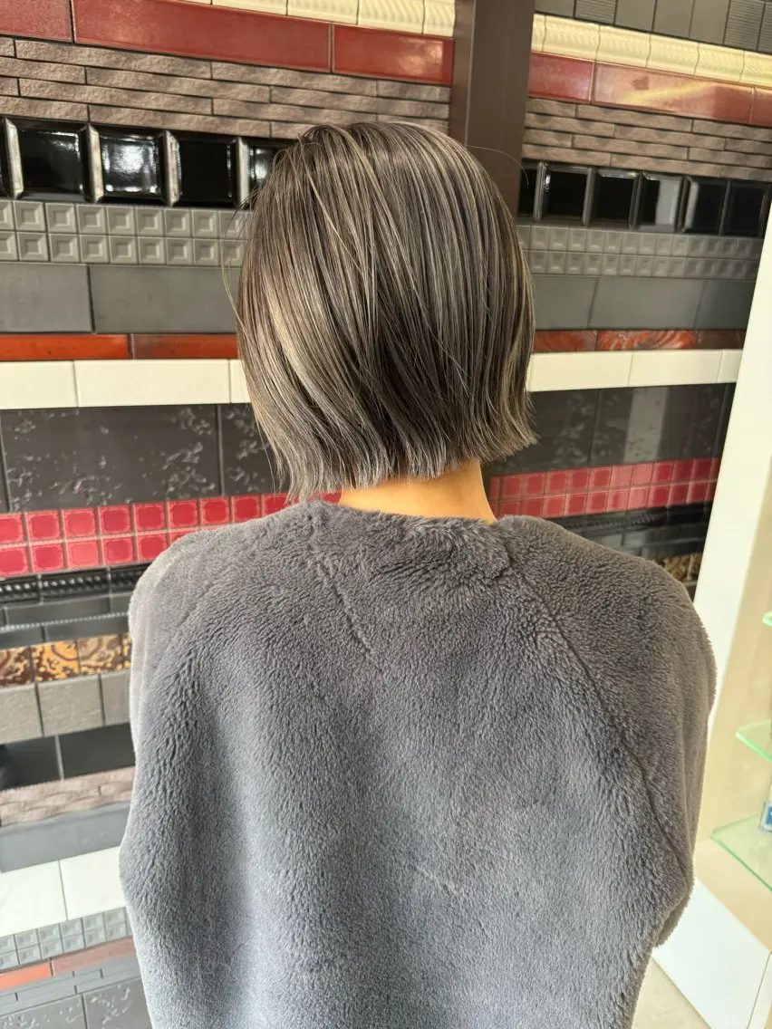 ショート カラー ショート×ブリーチ Lyuca/yujiのヘアスタイル