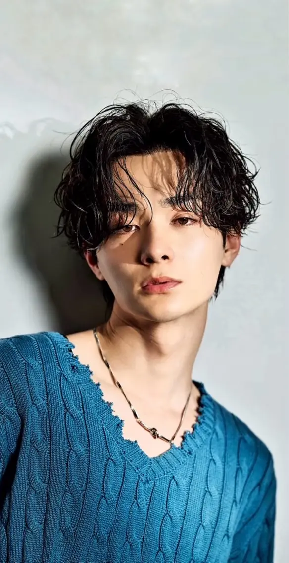 パーマ メンズ カット パーマ カラーリスト ヤマトのヘアスタイル