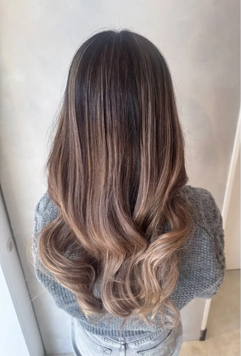 カラー ヘアカラー トリートメント 透明感カラー✨艶髪 制作🌱山根あゆみのヘアスタイル