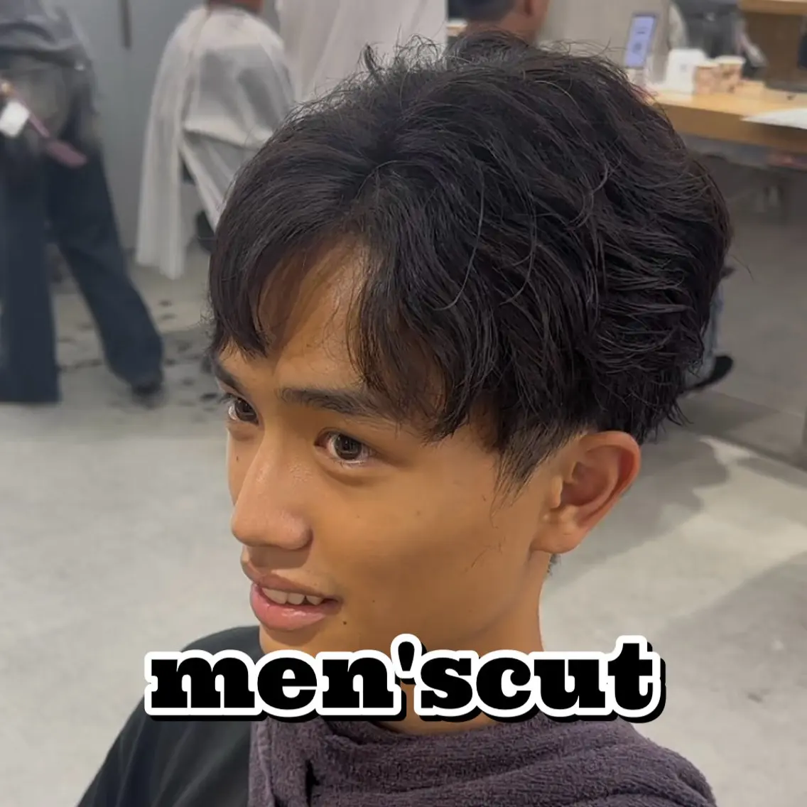 メンズ カット トリートメント メンズ特化🥀 ハイトーン🥀韓国系のヘアスタイル