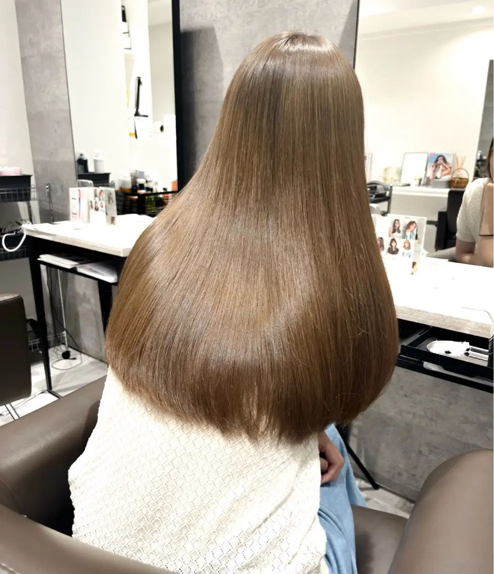 ロング ヘアカラー Grow by NYNY 田代 紀恵のヘアスタイル