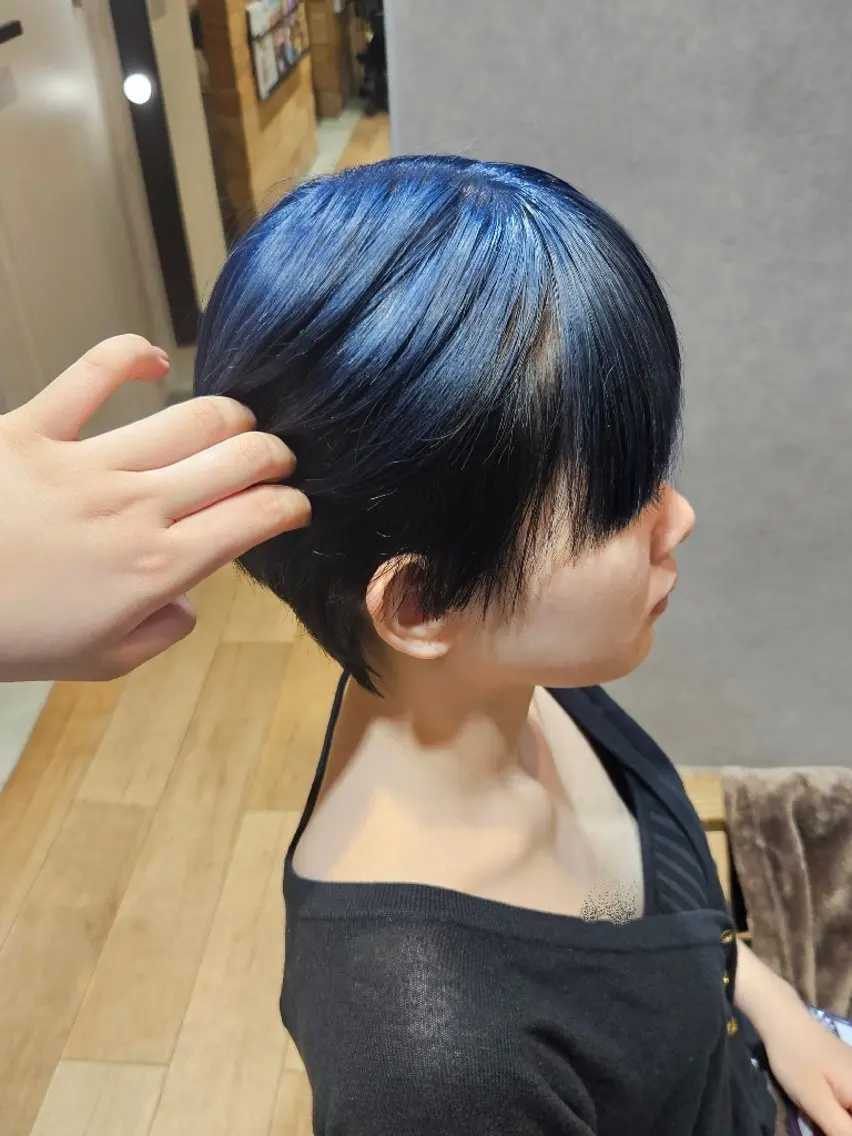 ショート カラー ブリーチ 透明感カラー ヘアカラー トリートメント Miuri/ミユリ 柔らかい雰囲気ヘアのヘアスタイル