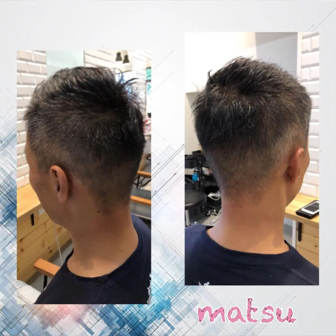 メンズ MATSU 🌟個性派カラーのヘアスタイル