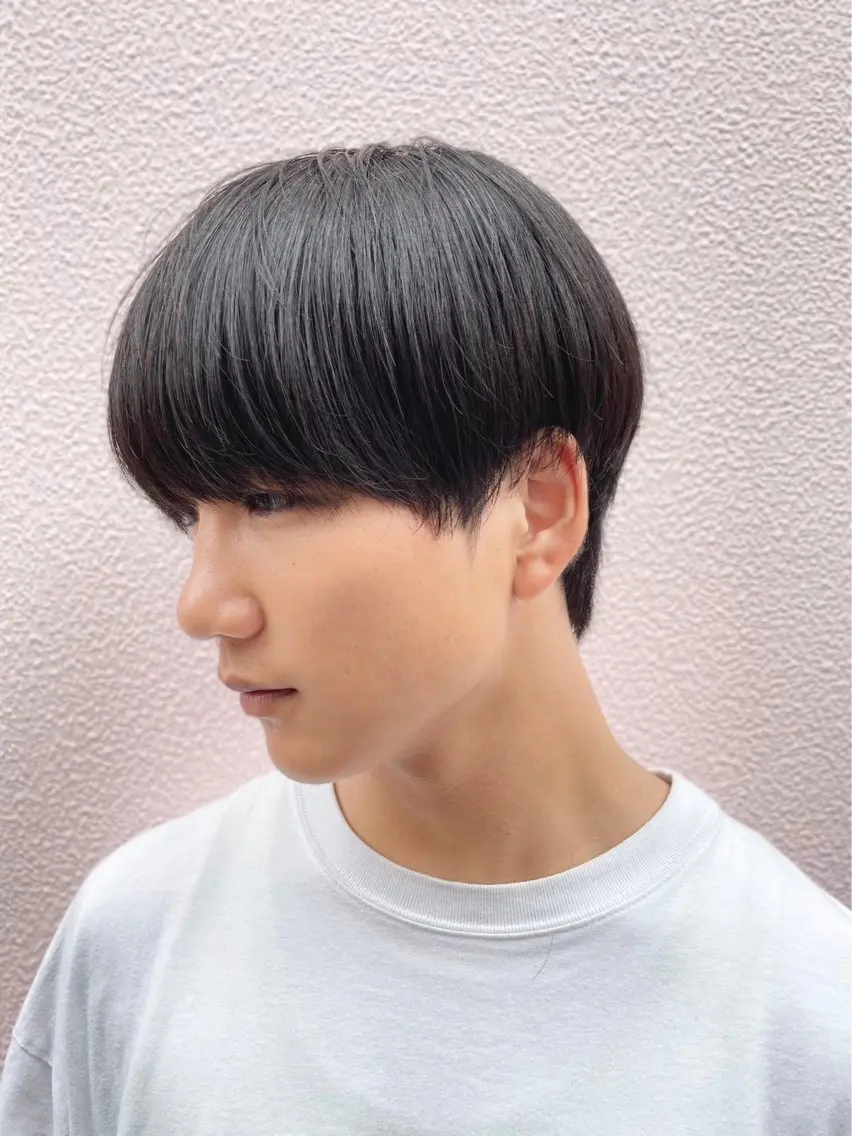 ショート ヘアアレンジ ウルフカット メンズサロン rootのヘアスタイル