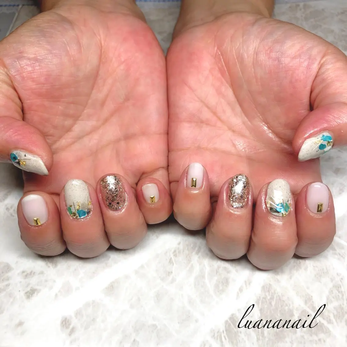 ネイル ジェルネイル luana nailのネイルデザイン