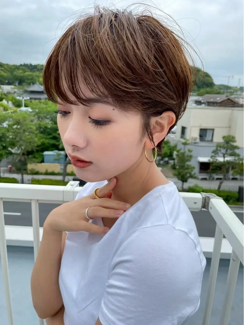 ショート 藤本 豪海のヘアスタイル