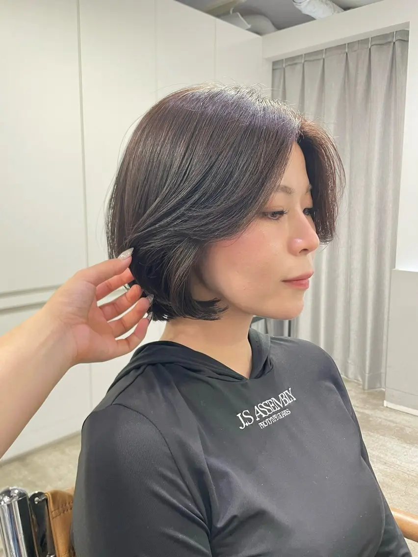 ショート 似合わせ/レイヤー 日向🌻🫧のヘアスタイル