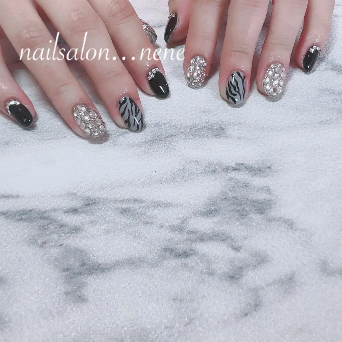 ネイル アニマル柄 nailsalon ...neneのネイルデザイン