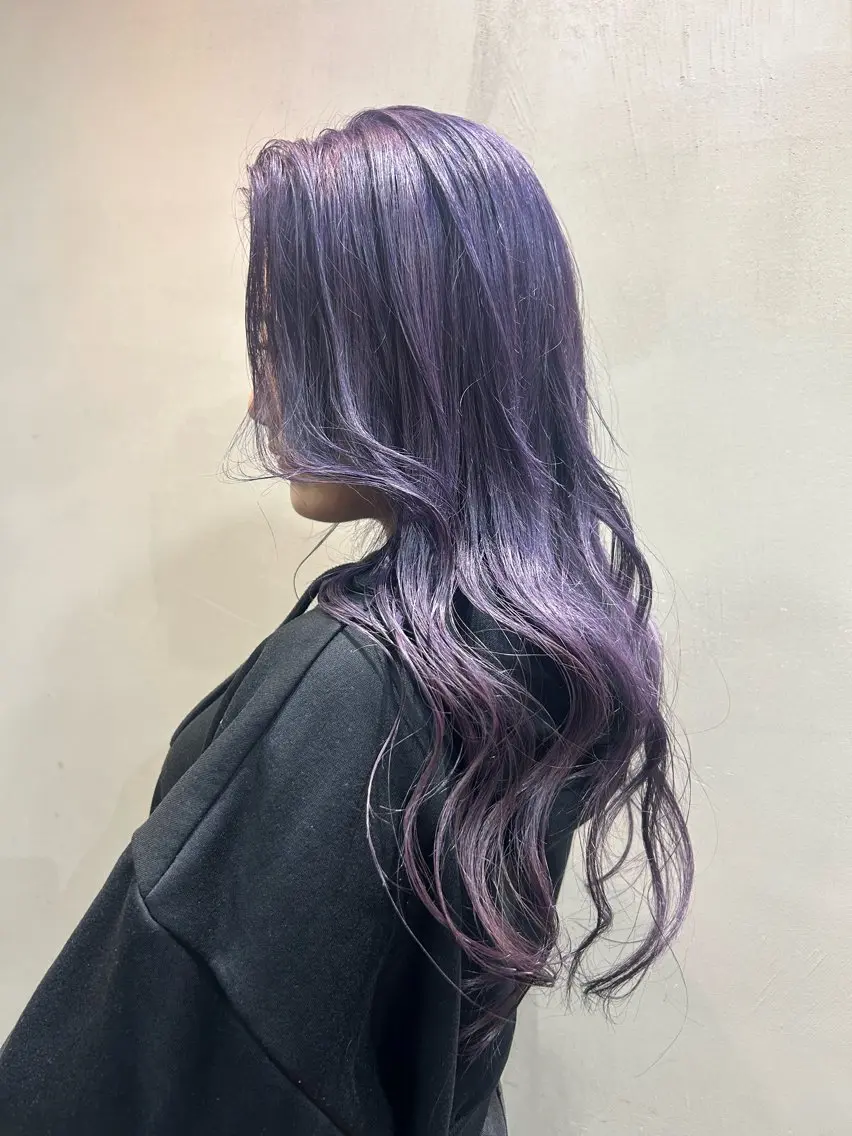 ロング ヘアカラー トリートメント ハイトーン/ブリーチ 🧁soraのヘアスタイル