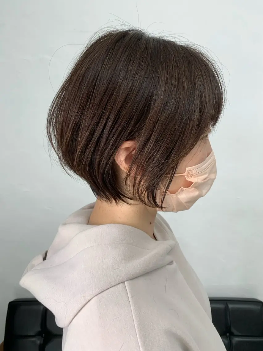 ショート カラー カット ヘアカラー ショートカット fropeのヘアスタイル